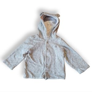 Baby Gap Unisex Reversible Button Down Hoodie